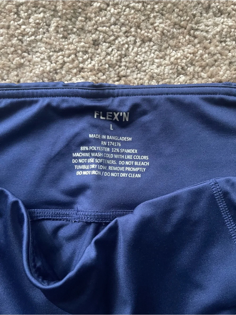 Bundle of 3 Athletic Capri Leggings High Waisted Size L